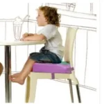 Children Increased Chair Pad Soft Baby Children Dining Cushion Adjustable Removable Chair Booster Cushion Pram Chair Pad
