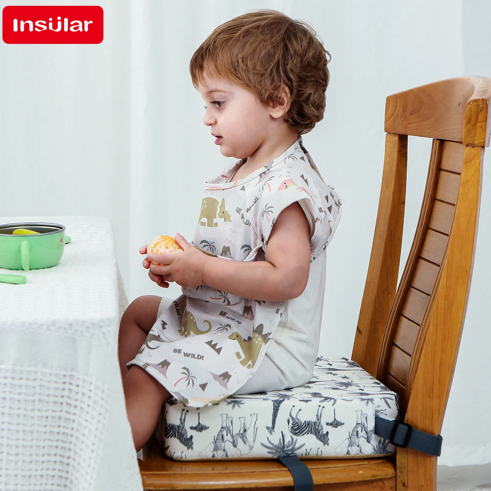 INSULAR Adjustable Cushion Children Seating Washer Kids Booster Seats Baby Dining Heightening Insole Removable Safety Cushions INSULAR Adjustable Cushion Children Seating Washer Kids Booster Seats Baby Dining Heightening Insole Removable Safety Cushions