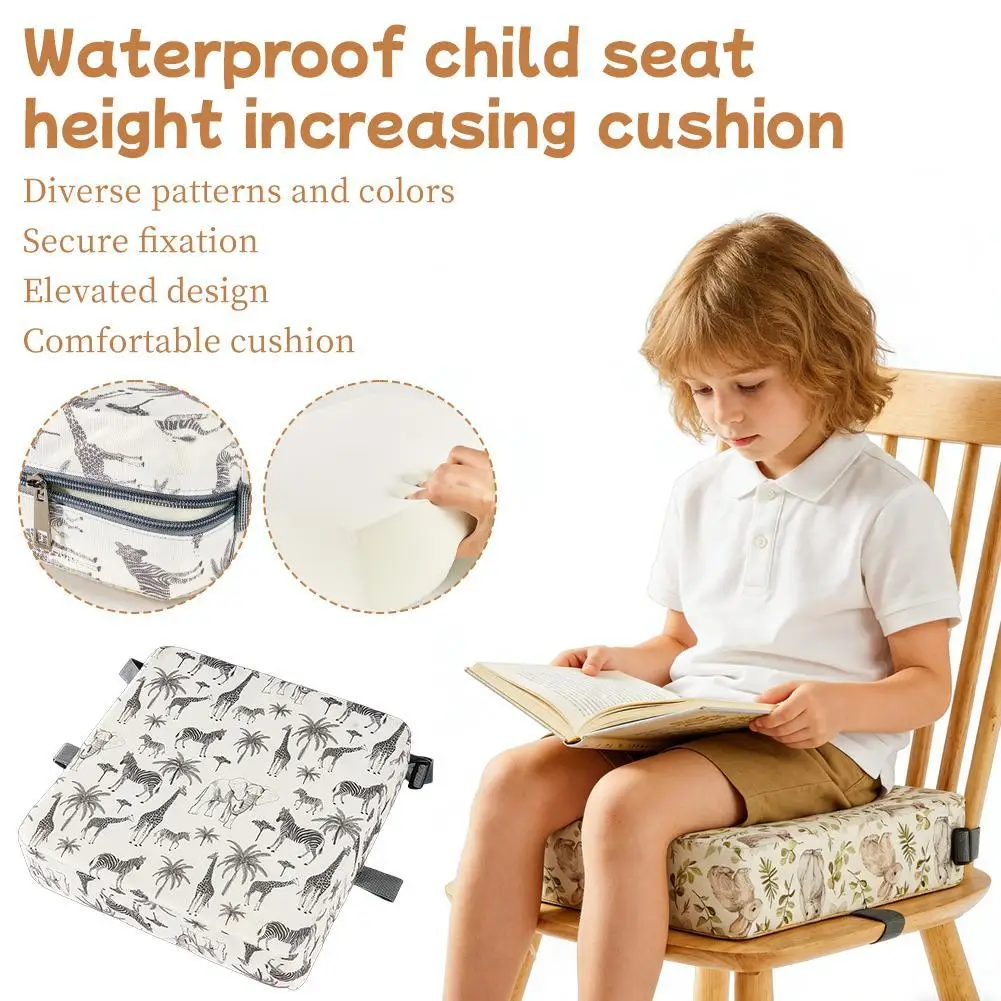 Portable Waterproof Baby Booster Seat Cushion for Dining Table Outdoor Travel Toddler High Chair Seat Pad Washable Thick Mat Portable Waterproof Baby Booster Seat Cushion for Dining Table Outdoor Travel Toddler High Chair Seat Pad Washable Thick Mat