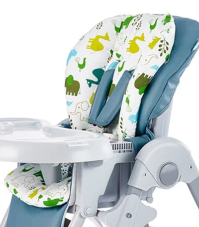 Baby Kids Highchair Cushion Pad Mat Booster Seats Cushion Pad Mat Feeding Chair Cushi on Pad Stroller Cushion Mat Cotton Fabric 1