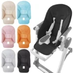 Baby Stroller Leather Cushion Baby Dining Chair Leather Cover PU Composite Sponge Cushion Baby Cover Chair Seat Case Accessories