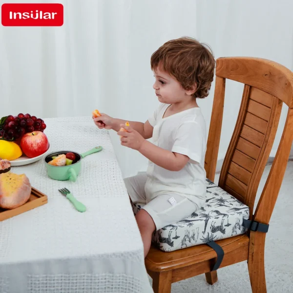 Children Kids Increased Booster Seat Cushion Pad Pillow Cushions Adjustable Removable Baby Safety Baby Dining High Chair Seat
