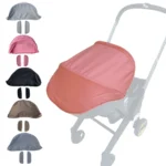 Mom Tan Stroller Replacement Canopy Compatible with Doona+ & Doona i Car Seats and Strollers – Durable breathable Fabric