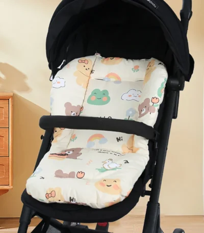 Baby Kids Highchair Cushion Pad Mat Booster Seats Cushion Pad Mat Feeding Chair Cushions Pad Stroller Cushion Mat Cotton 1