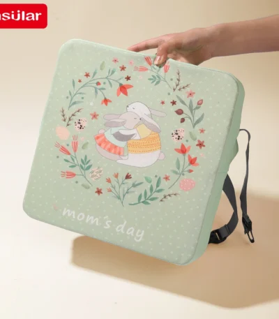 Baby Dining Chair Booster Cushion Removable Kids Highchair Seat Pad Star Chair Heightening Cushion Child Chair Waterproof Seat 1