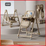 Baby dining chair/multi-functional eating baby chair/household portable baby dining chair/height can be adjusted/Rocking chair