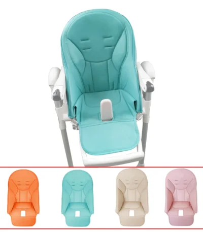 Baby Hight Chair Cushion For Peg Perego Siesta Prima Pappa Zero 3 Aag Baoneo Dinner Chair PU Leather Seat Case Bebe Accessories 1