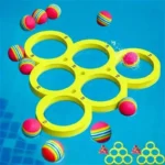 Pool Toy Fun Splash Water Sports Floating Pool Game Toy – Durable EVA Material Random Color Ball Perfect for