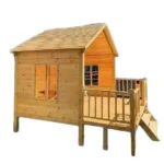 Outdoor Movable Assembly Homestay Tree House Preservative Wood Courtyard Gazebo Garden Wood House Children’s Game Cabin