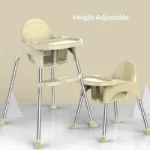 Portable Folding Baby High Chair Adjustable Multifunctional Feeding Booster Seat Dining Chair Toddler Travel Home Furniture