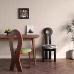 Solid Wood Soft Seats Dining Chair Household Study Backrest Chair Restaurant Dining Table Stool Nordic French Style Furniture